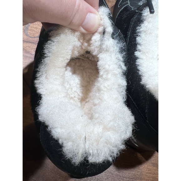 Australian Luxe Collective Sneakers Shoes Size 9 Black Pony Skin Shearling Black - Picture 12 of 13